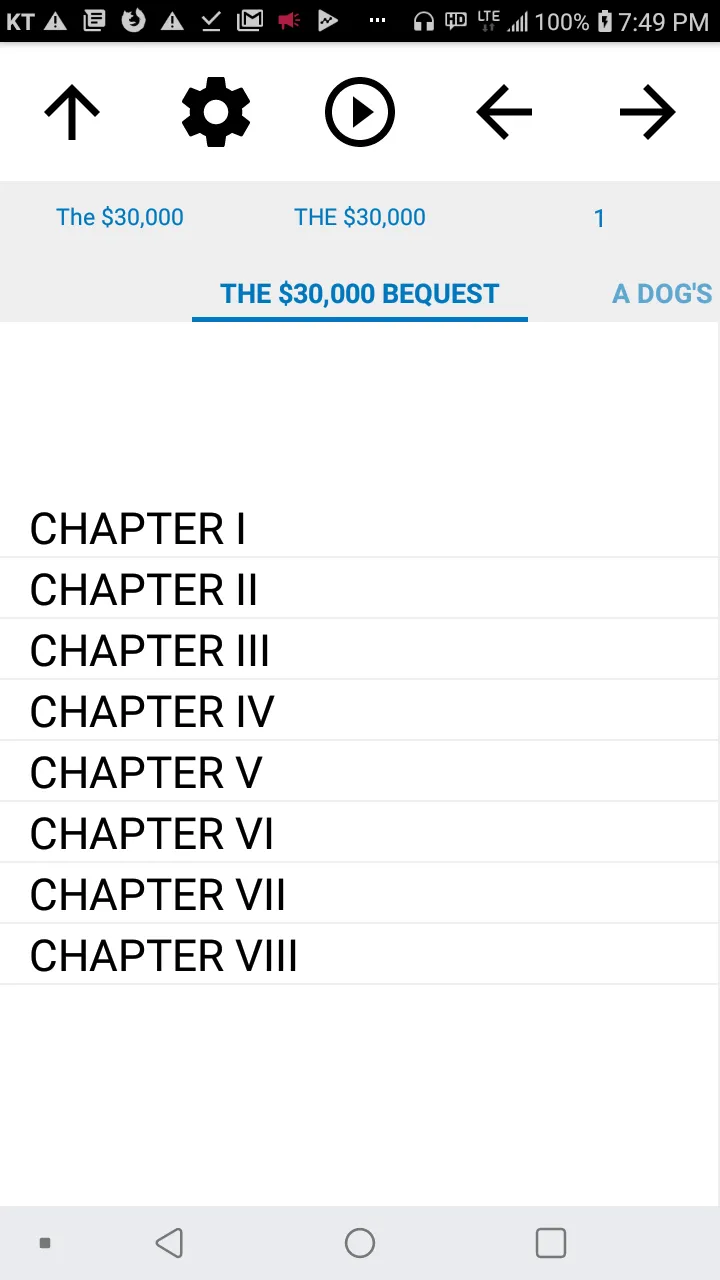 Book, The $30,000 Bequest and  | Indus Appstore | Screenshot