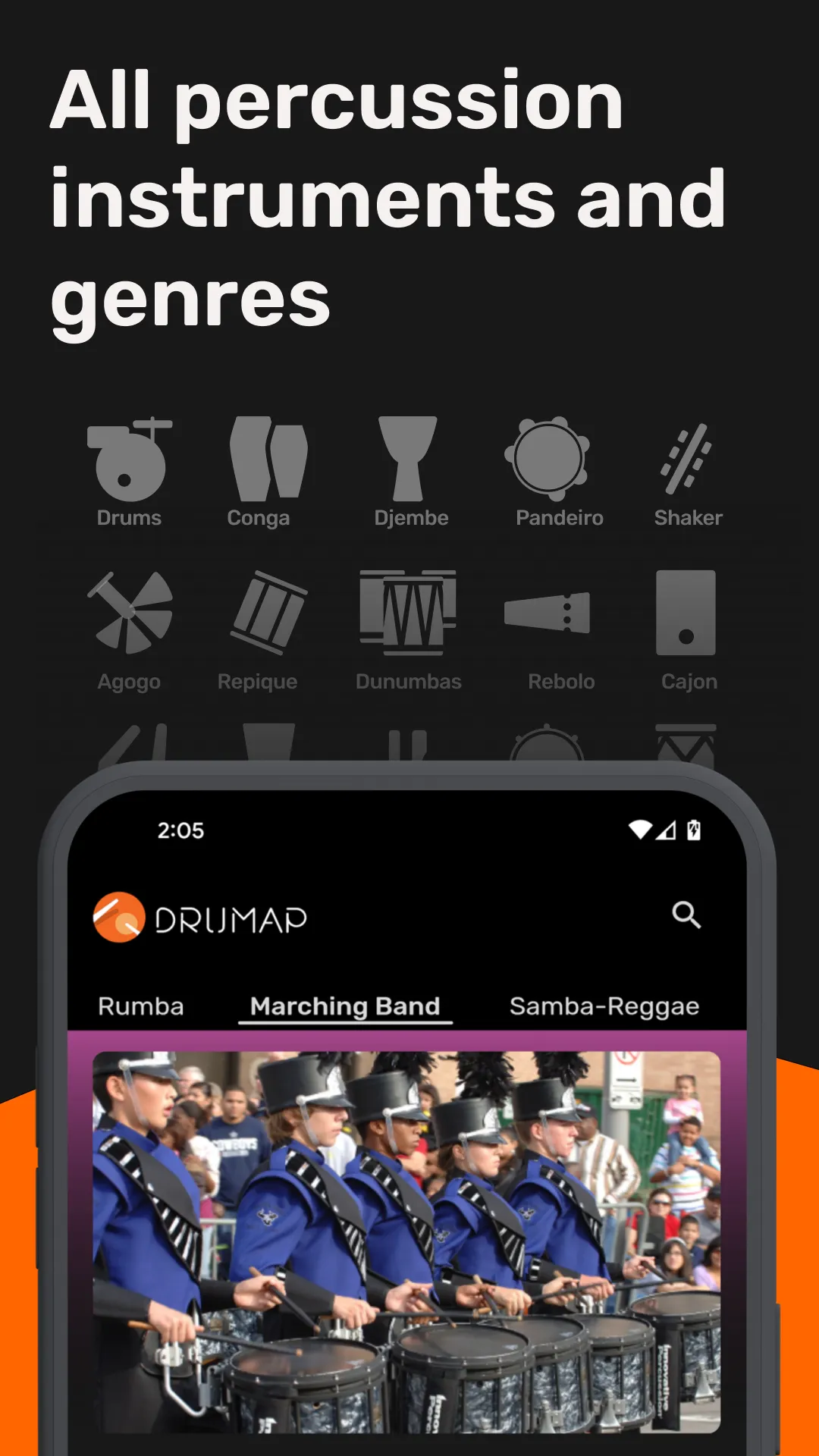 Drumap. The World of Rhythm | Indus Appstore | Screenshot