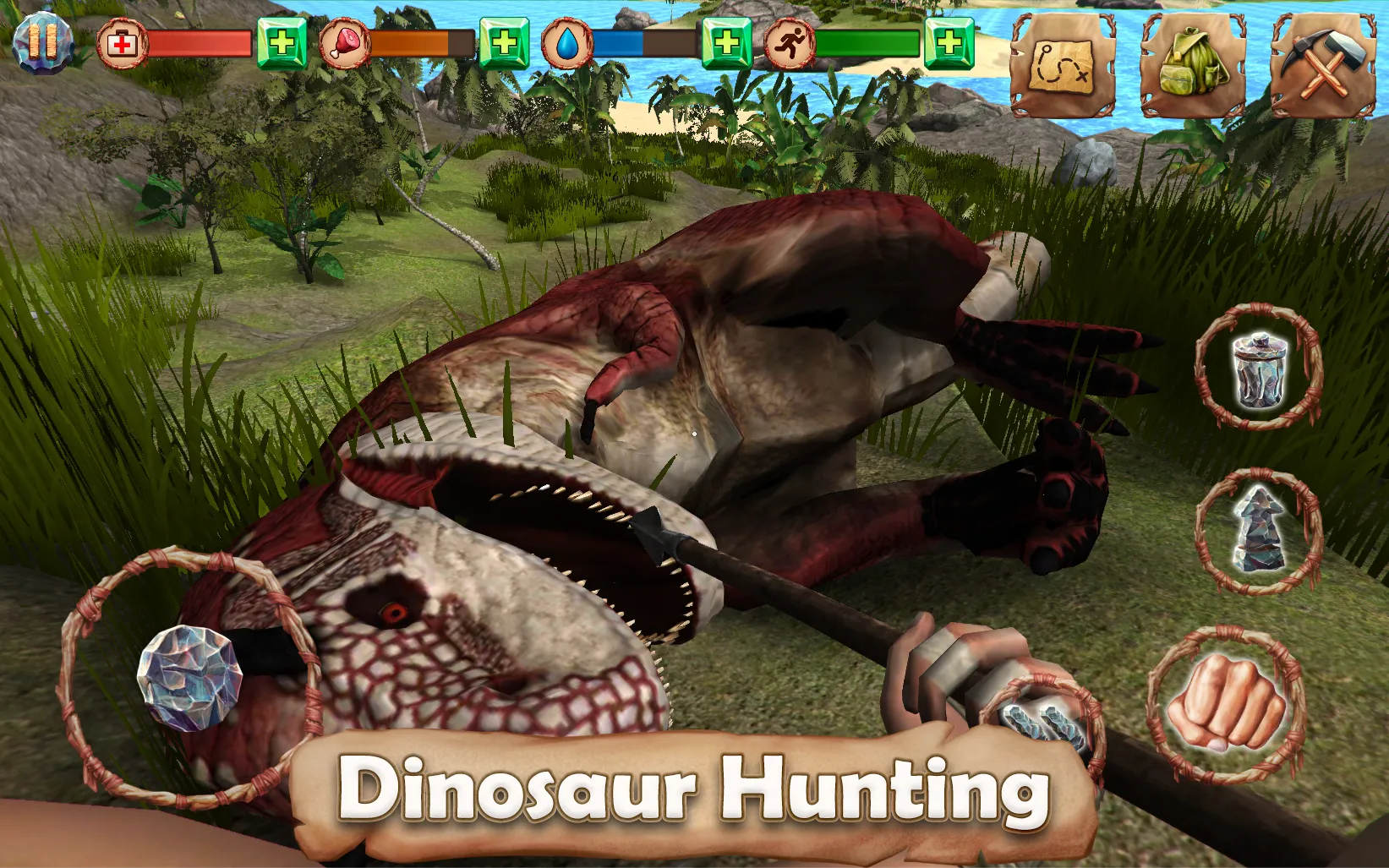 Survival: Dinosaur Island | Indus Appstore | Screenshot