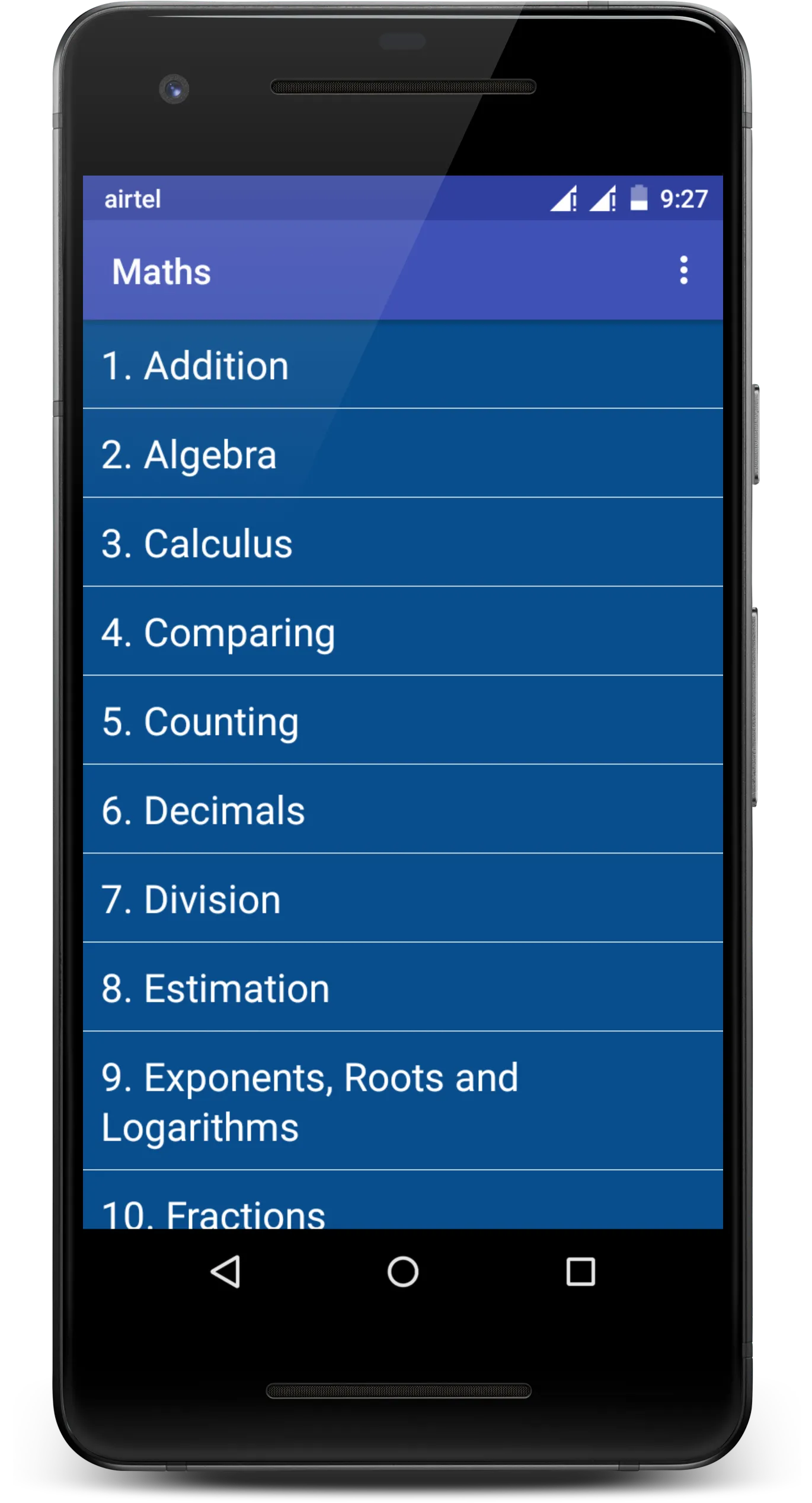 Maths | Indus Appstore | Screenshot