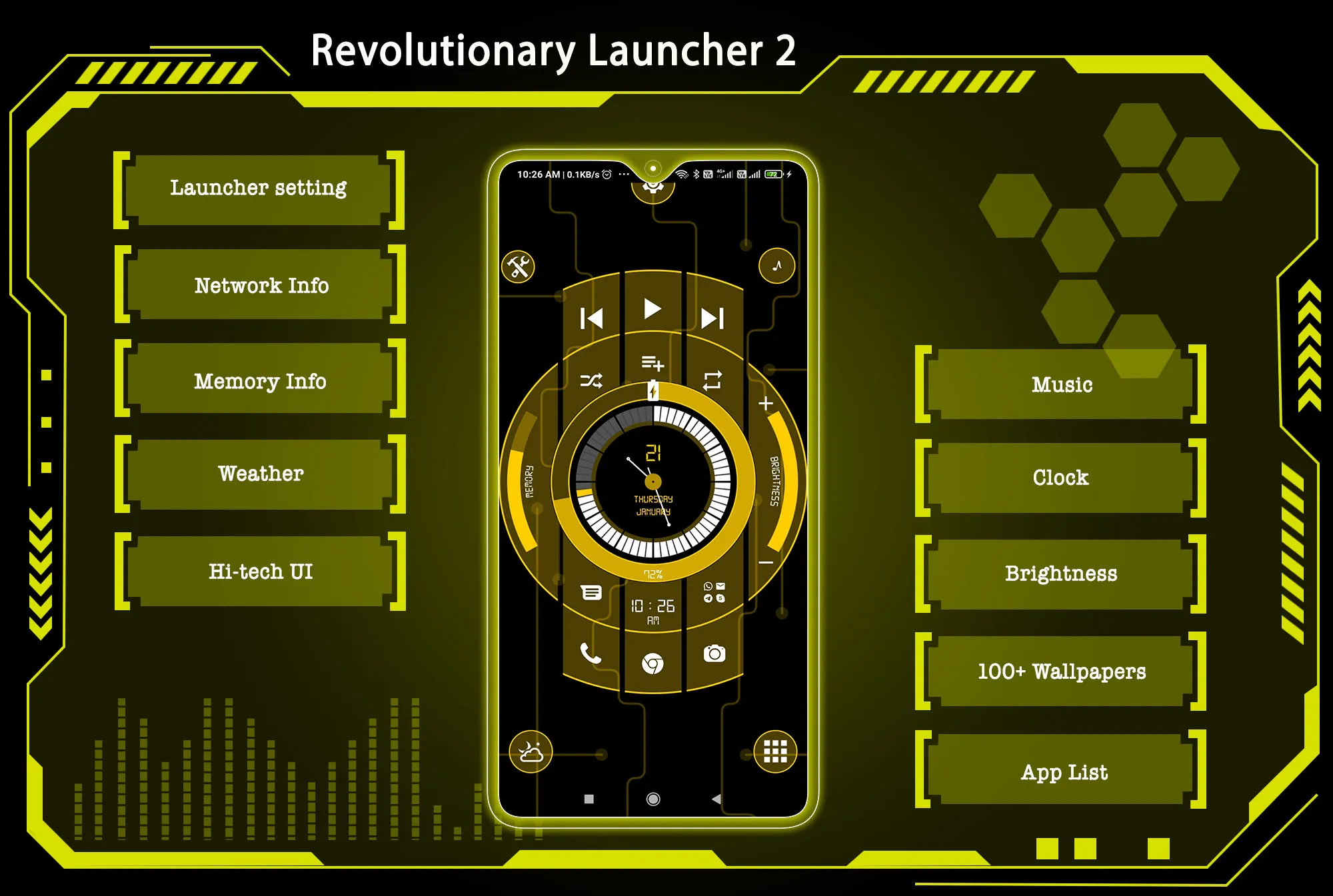 Revolutionary Launcher 2 | Indus Appstore | Screenshot