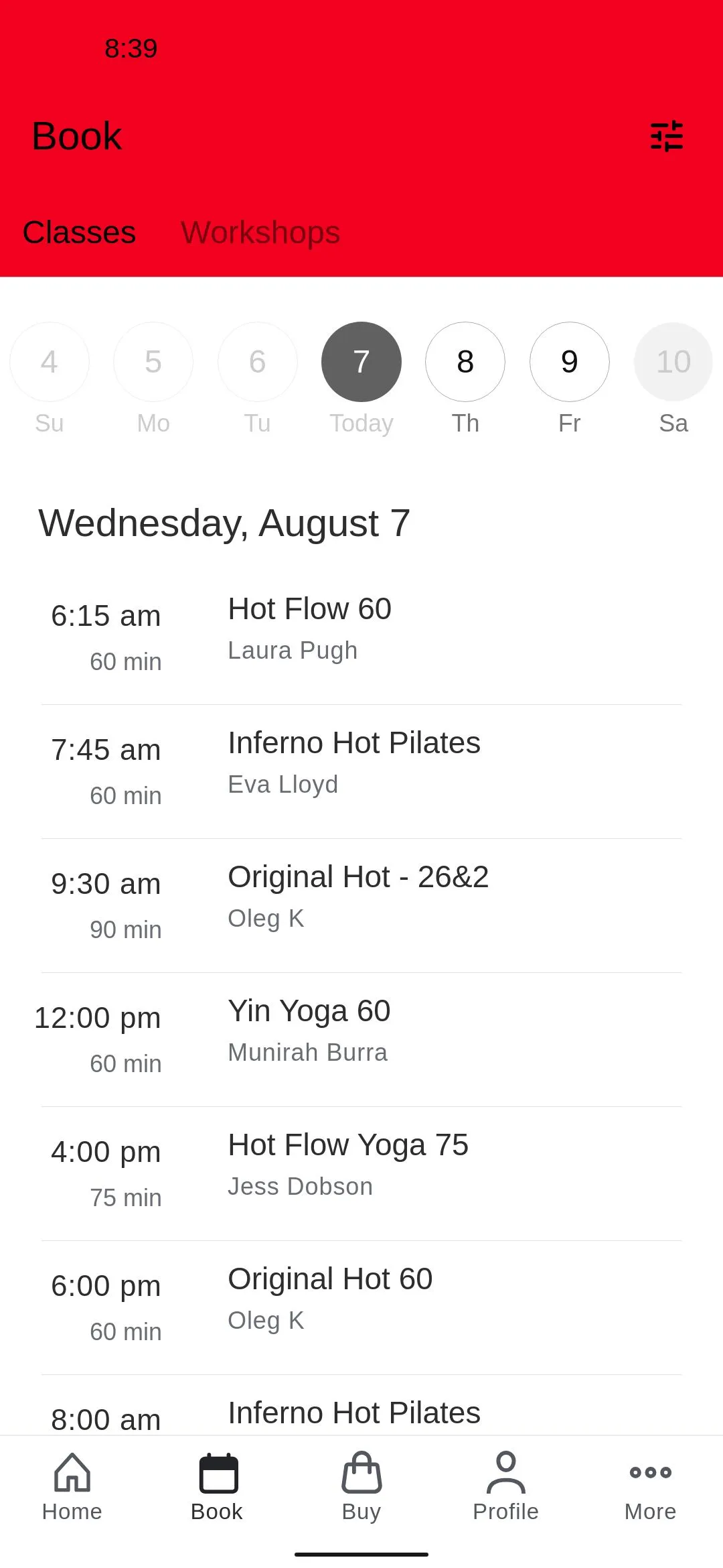 Hot Yoga Dunedin | Indus Appstore | Screenshot