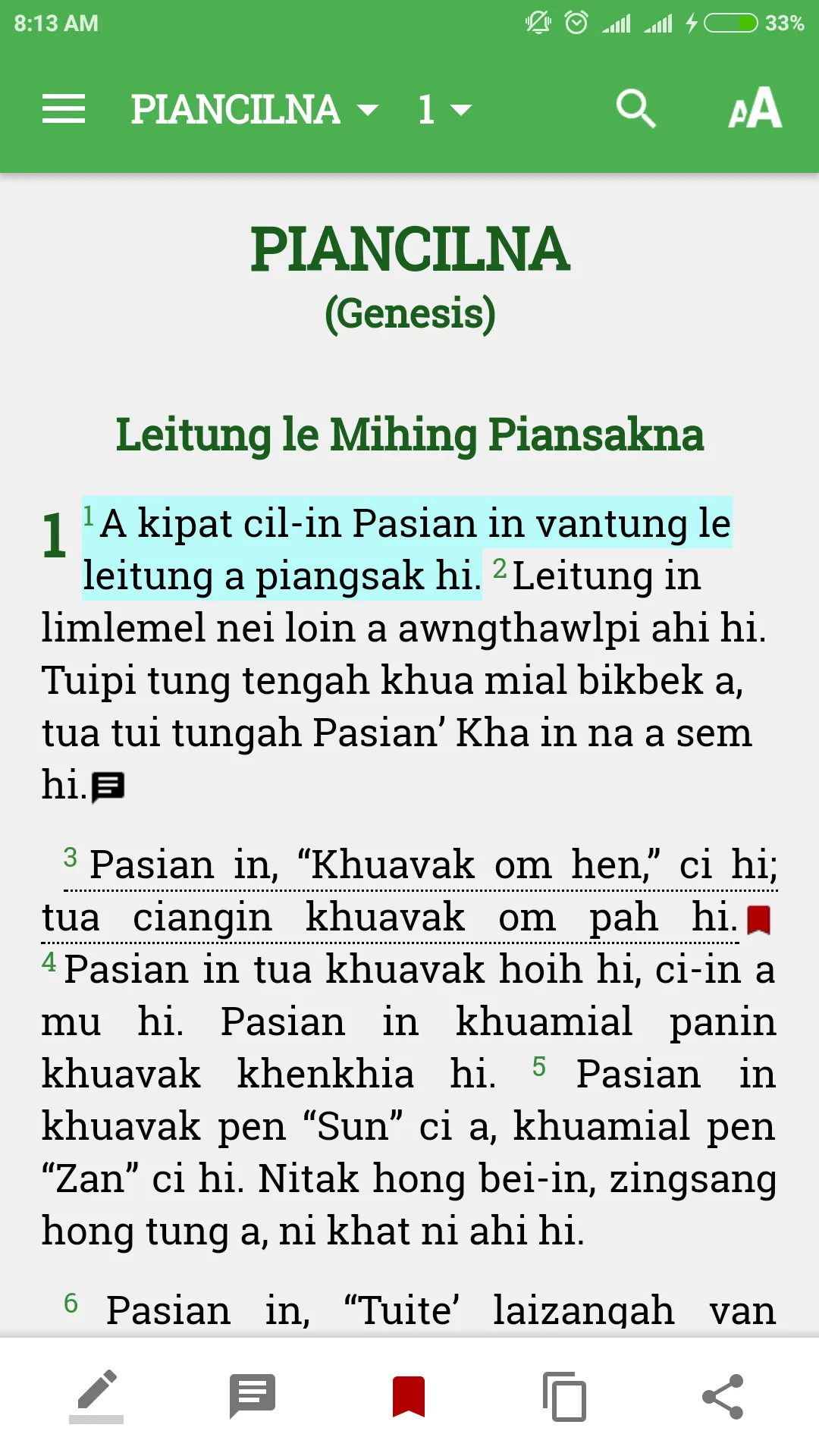 Tedim Bible | Indus Appstore | Screenshot