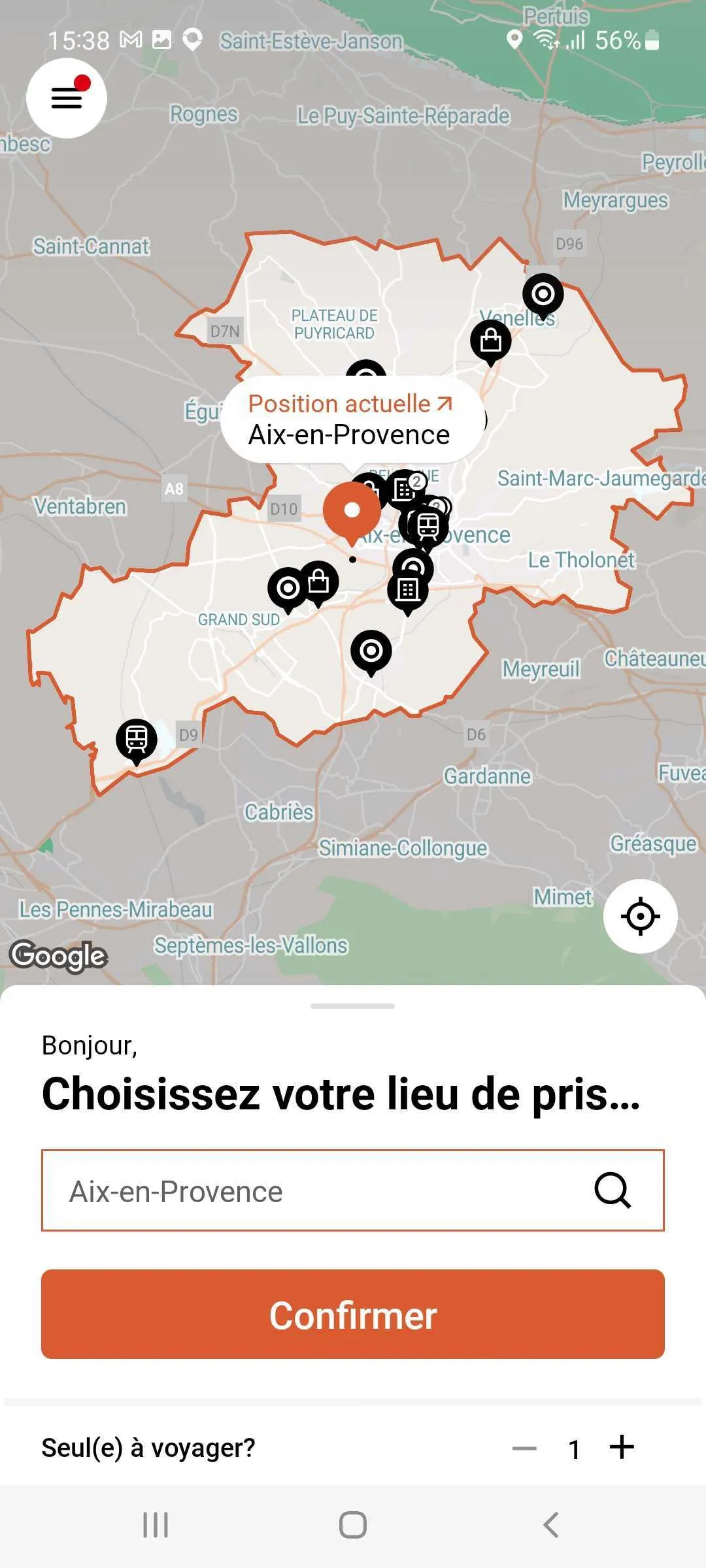 Accessibus Le Bus+à la Demande | Indus Appstore | Screenshot