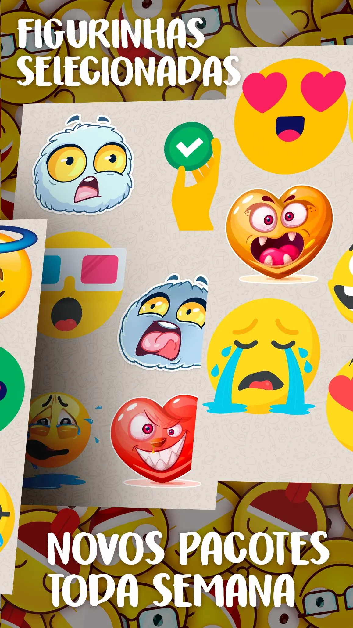 Figurinhas para Whatsapp Emoji | Indus Appstore | Screenshot