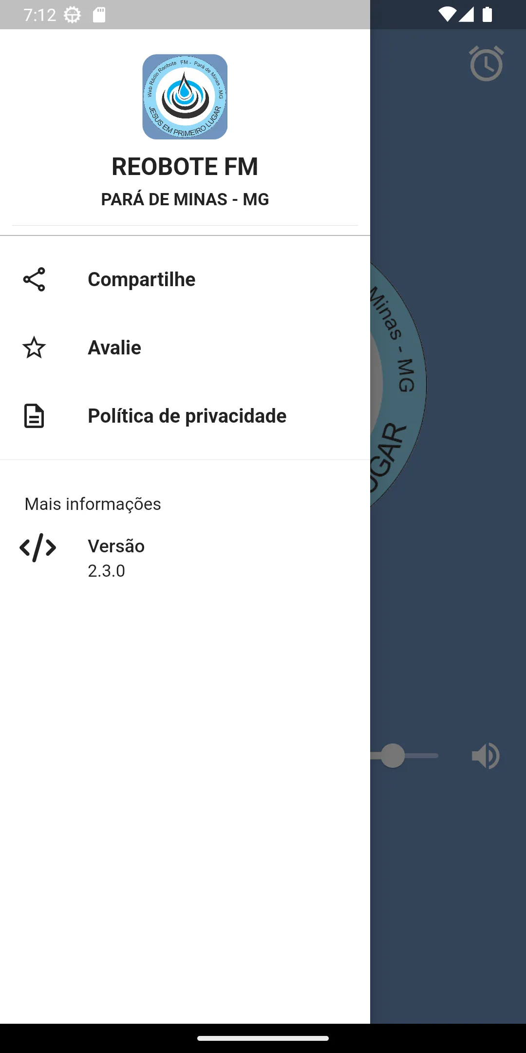 Reobote Fm Para de Minas | Indus Appstore | Screenshot