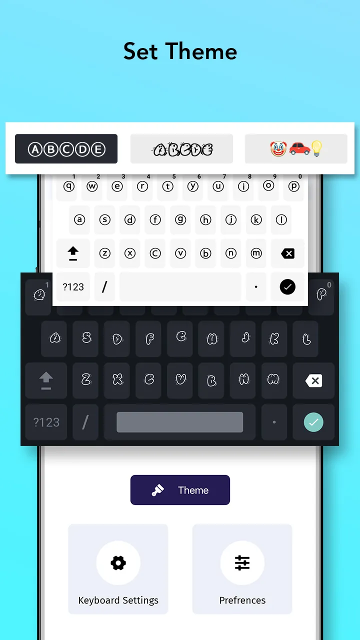 Fonts Keyboard & Themes | Indus Appstore | Screenshot