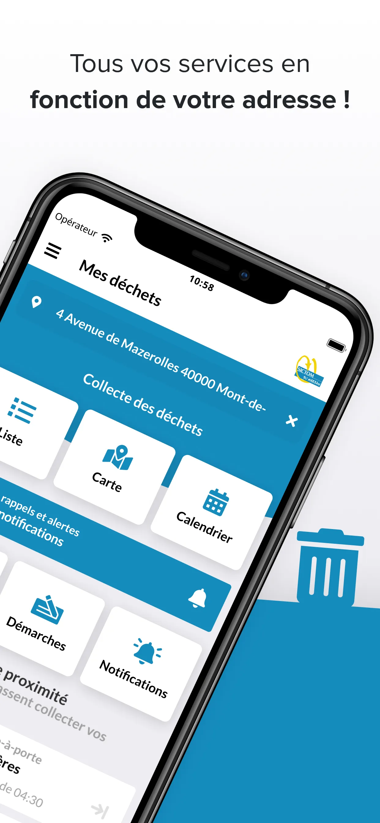 Mes déchets - Marsan | Indus Appstore | Screenshot