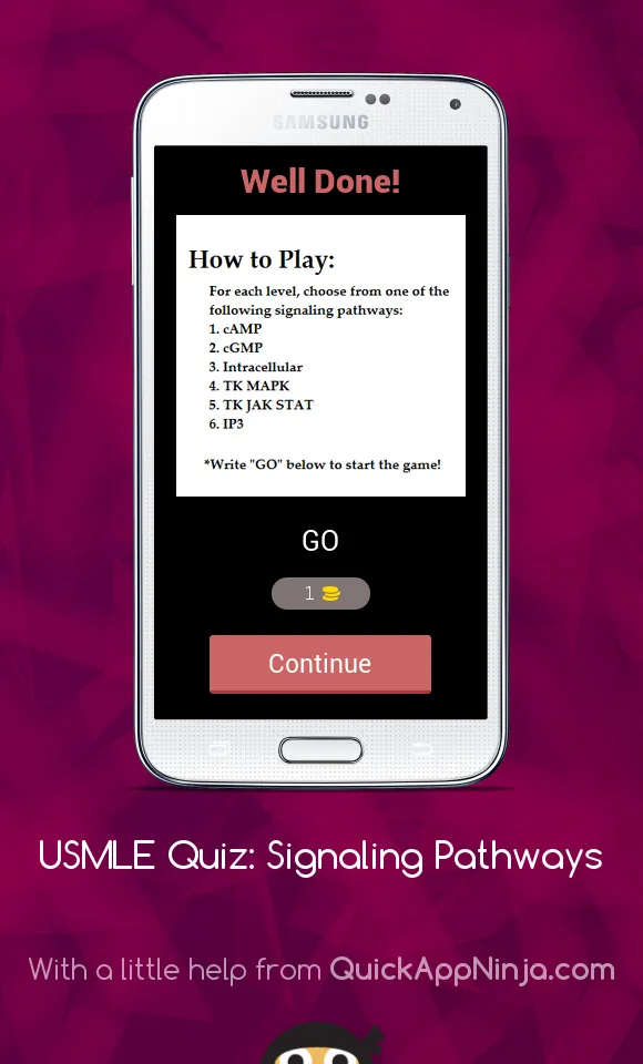 USMLE Quiz: Signaling Pathways | Indus Appstore | Screenshot