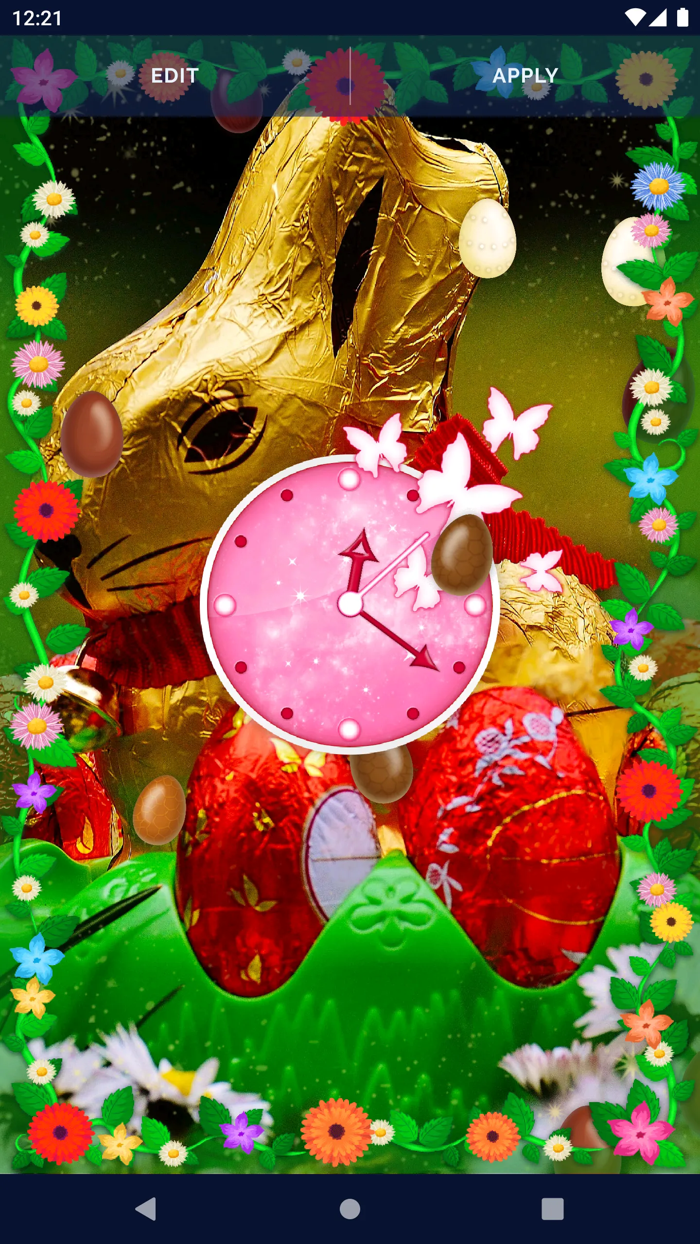 Chocolate Eggs Live Wallpaper | Indus Appstore | Screenshot