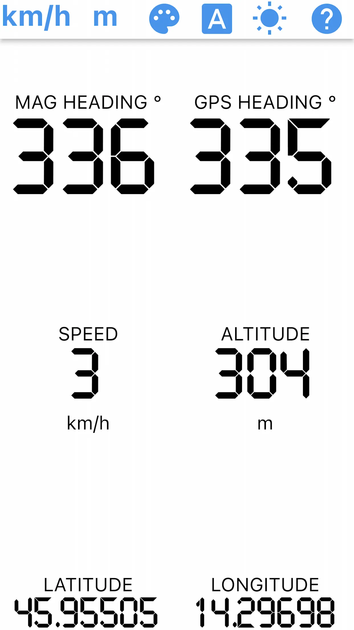 Simple GPS Dashboard | Indus Appstore | Screenshot