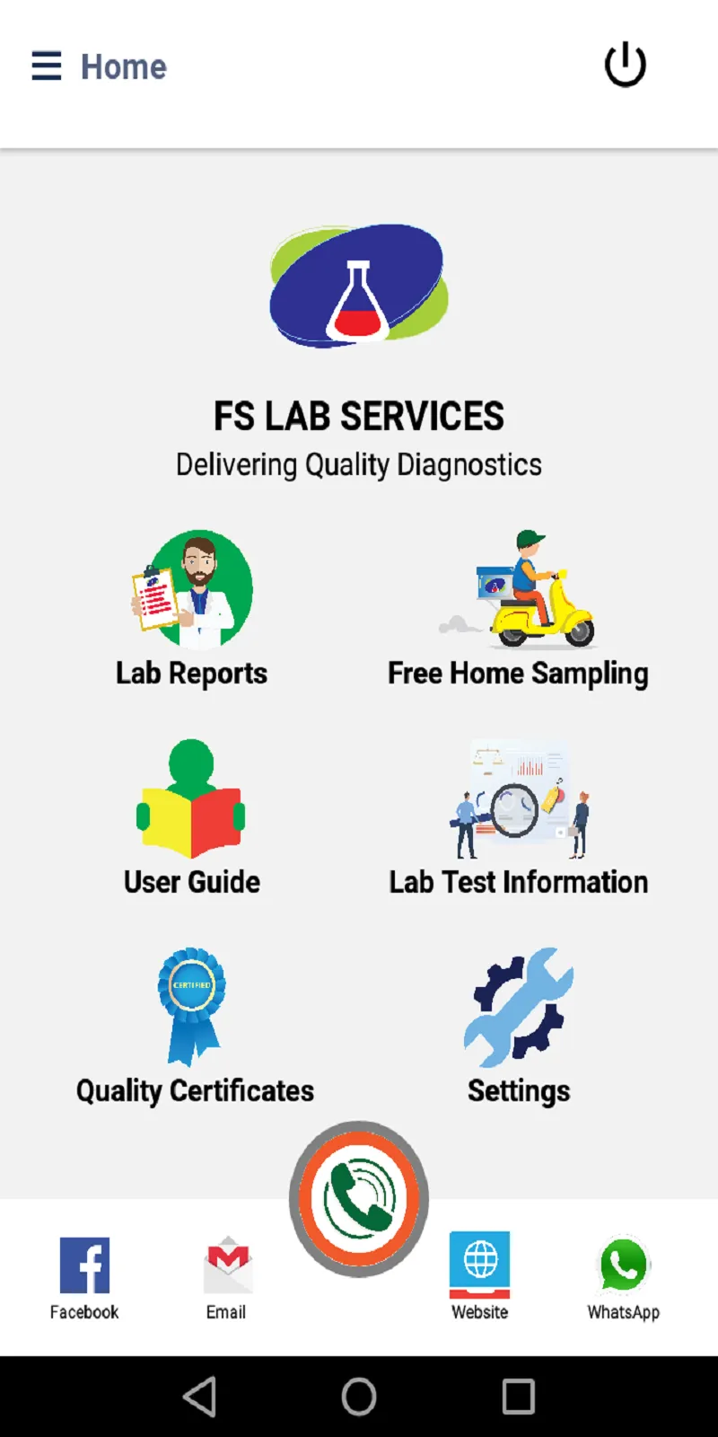 FS Lab Services | Indus Appstore | Screenshot