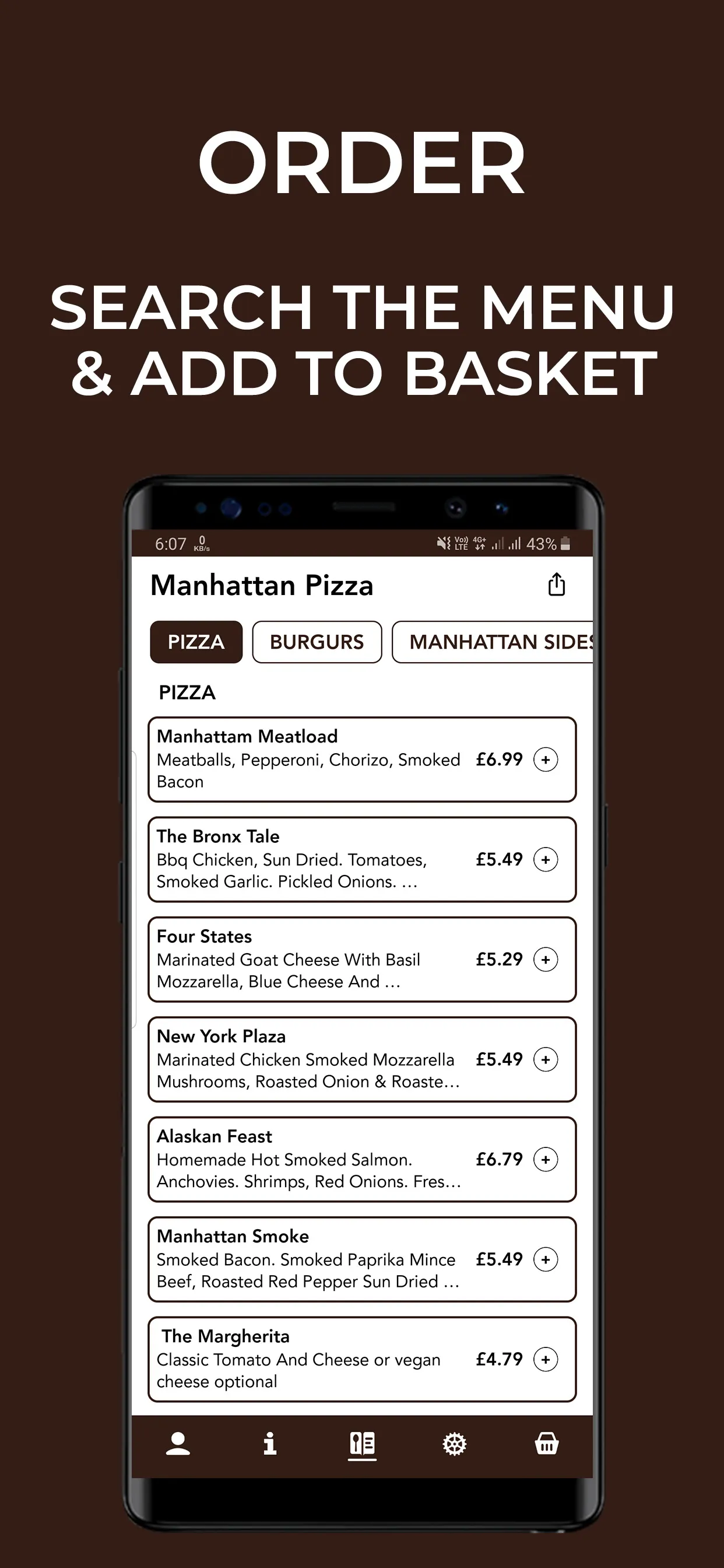 Manhattan Pizza | Indus Appstore | Screenshot