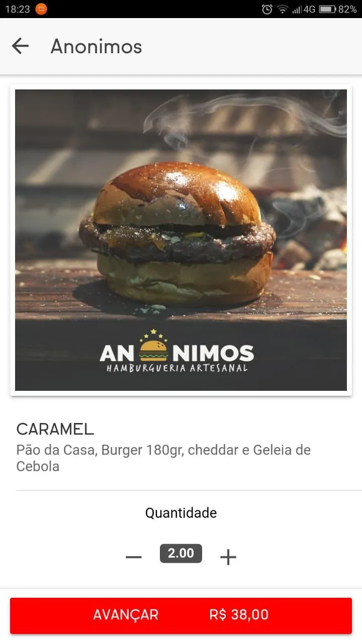 Anônimos Hamburgueria Artesana | Indus Appstore | Screenshot