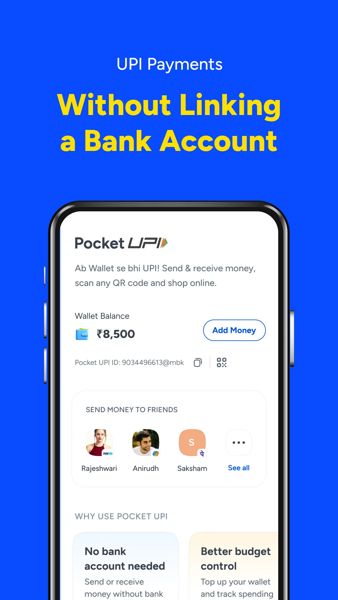 MobiKwik: BHIM UPI & Wallet | Indus Appstore | Screenshot