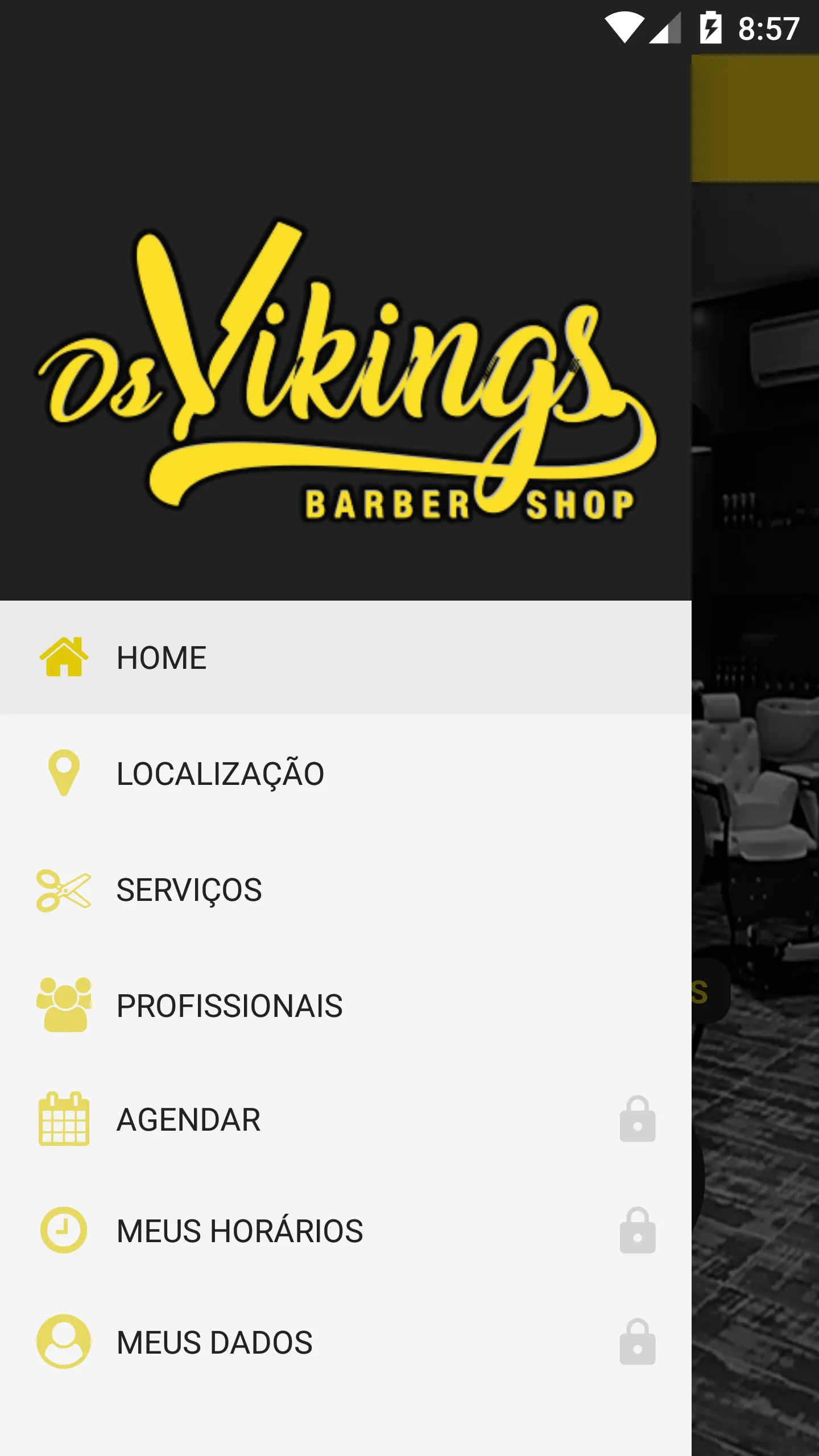 Os Vikings Barbershop | Indus Appstore | Screenshot