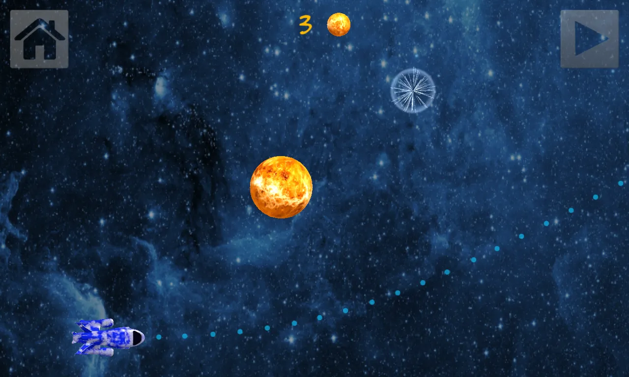 Planet gravity puzzle | Indus Appstore | Screenshot