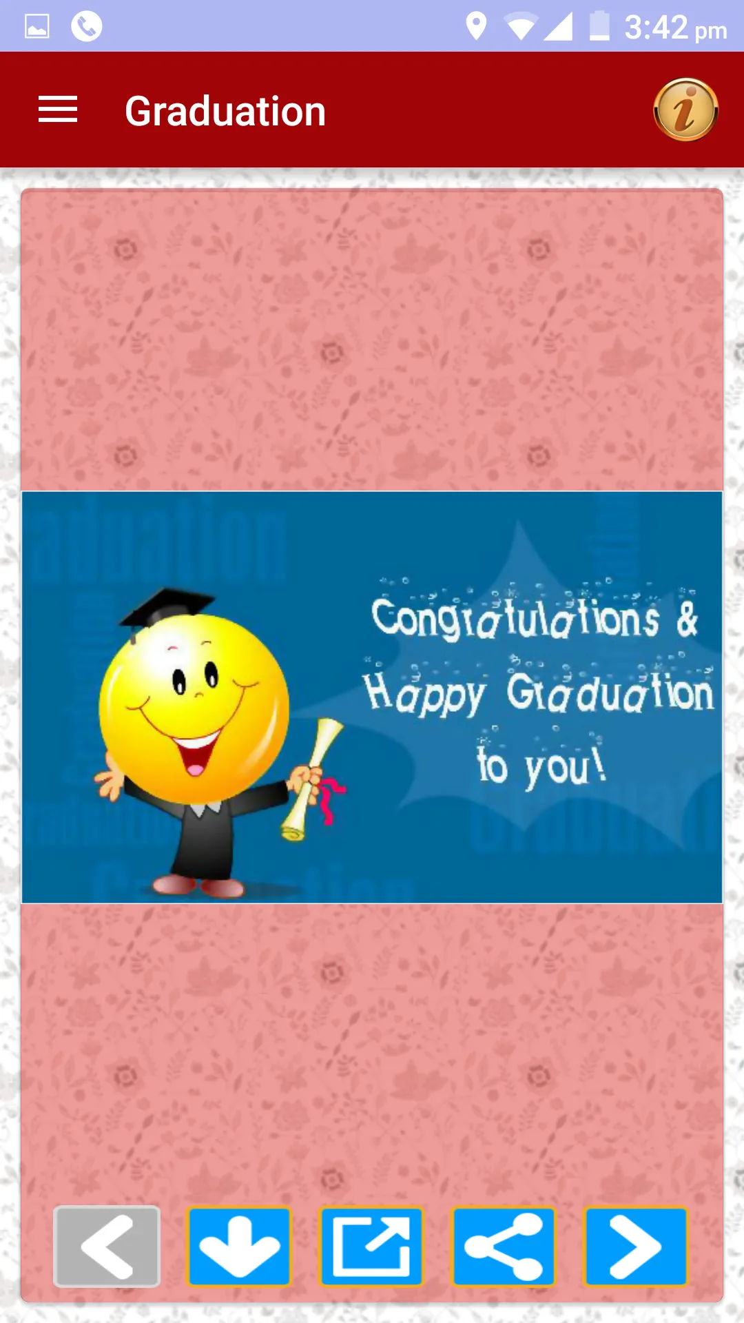 Congratulations Greeting Cards | Indus Appstore | Screenshot