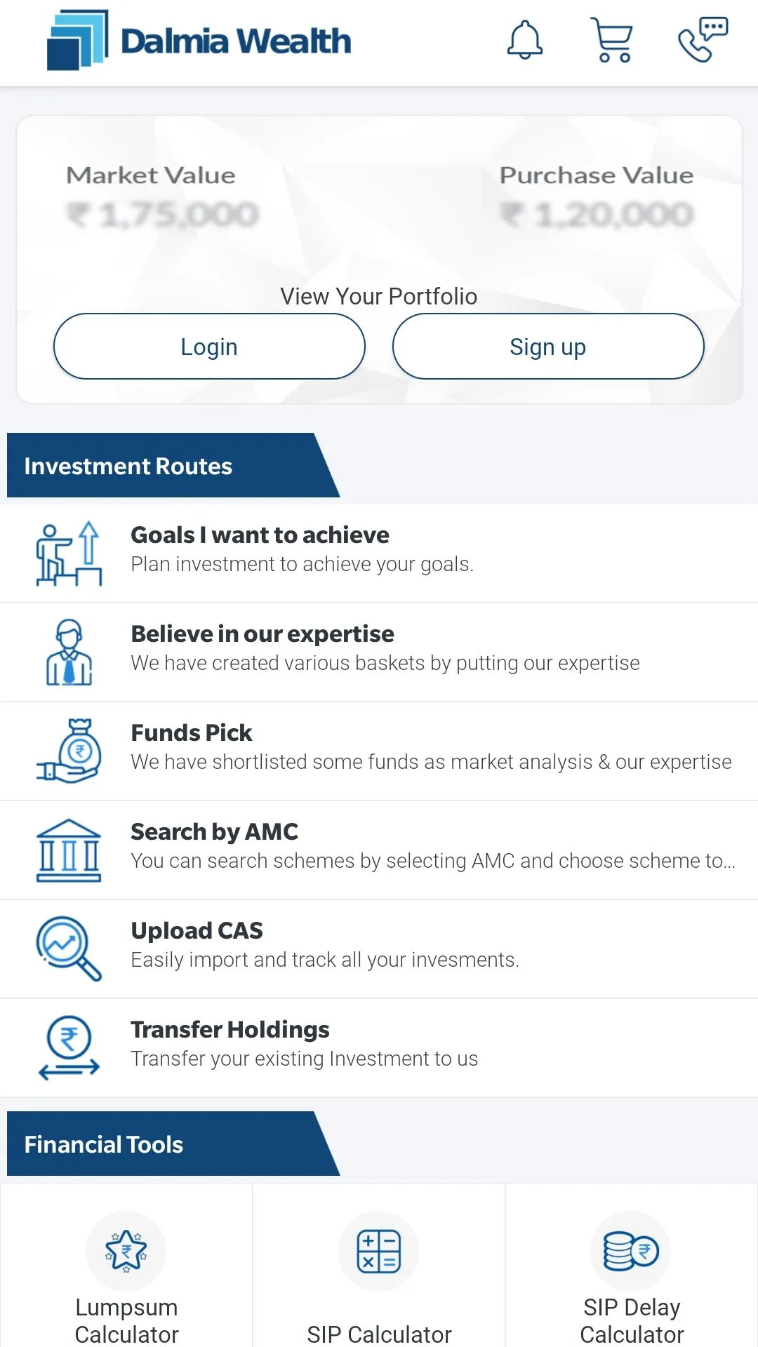 Dalmia Wealth | Indus Appstore | Screenshot