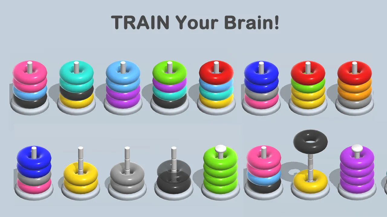 Hoops Sort Puzzle - Stack game | Indus Appstore | Screenshot