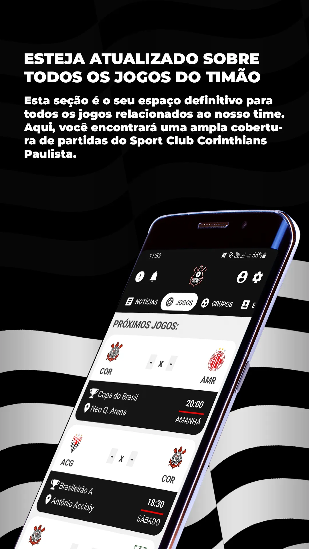 Timão Play - Jogos Ao Vivo | Indus Appstore | Screenshot