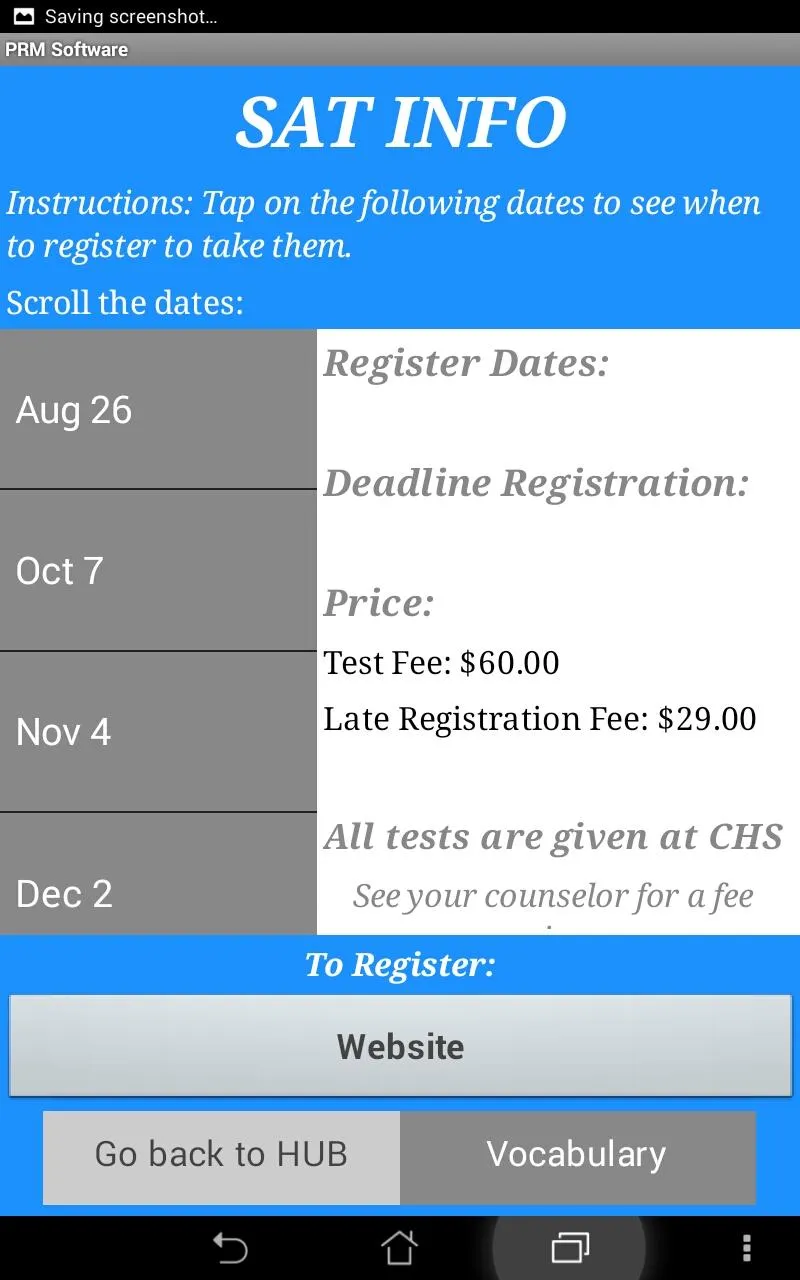 CHS Exam Hub | Indus Appstore | Screenshot