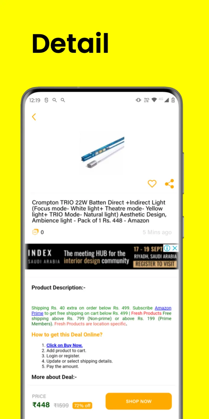 IndiaFreeStuff Deals Coupons | Indus Appstore | Screenshot