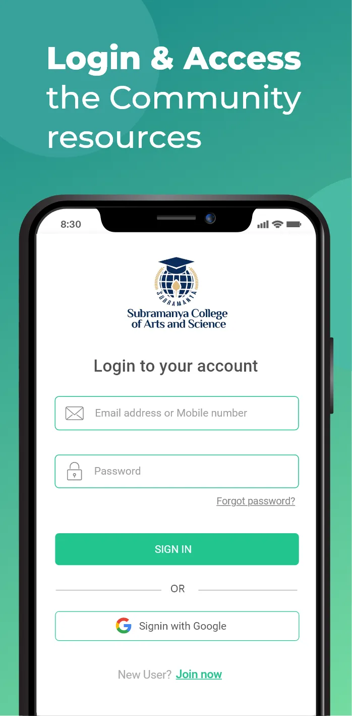 Subramanya College(SCAS) | Indus Appstore | Screenshot