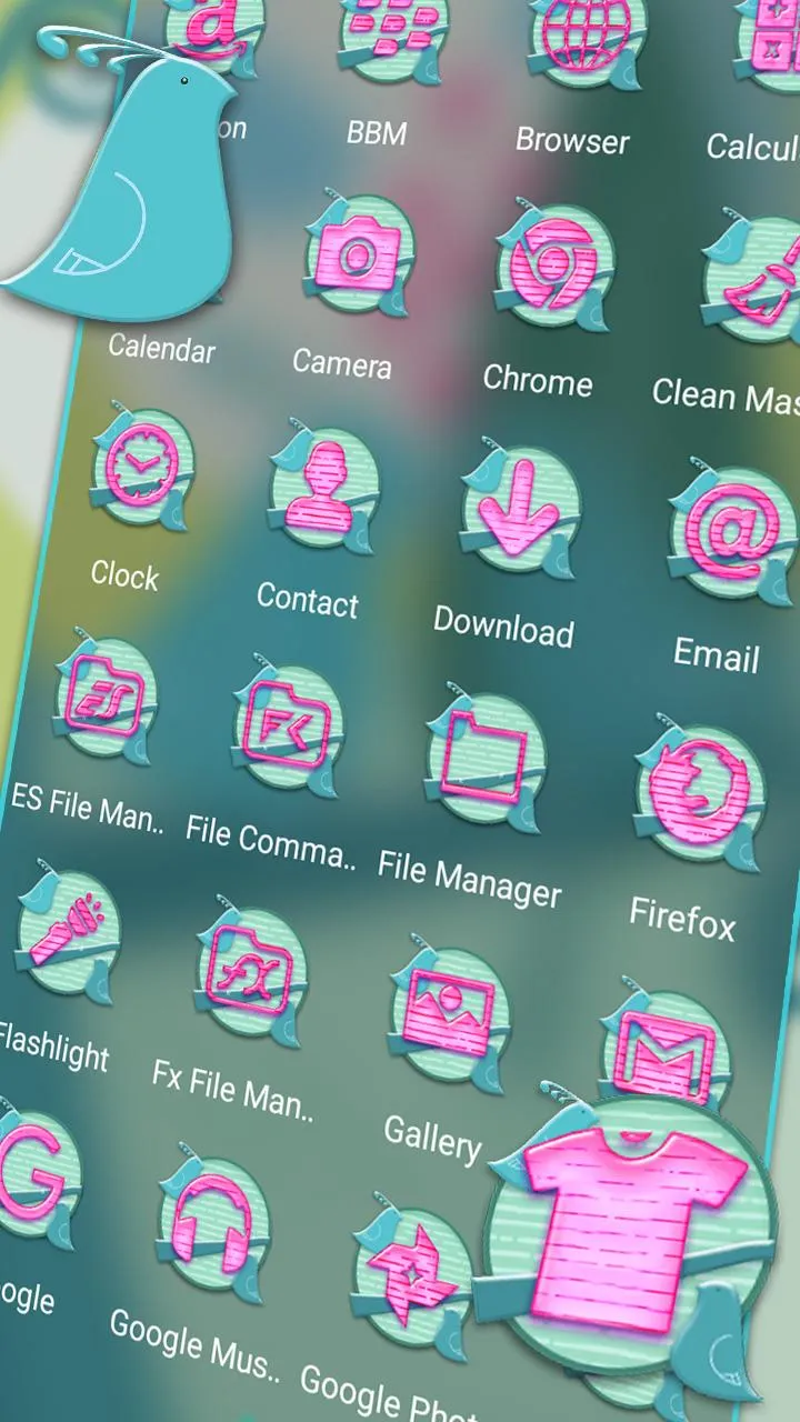 Love Birds Theme Launcher | Indus Appstore | Screenshot