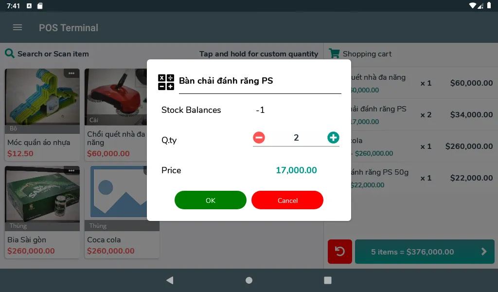 TabPOS - POS app for Tablet | Indus Appstore | Screenshot