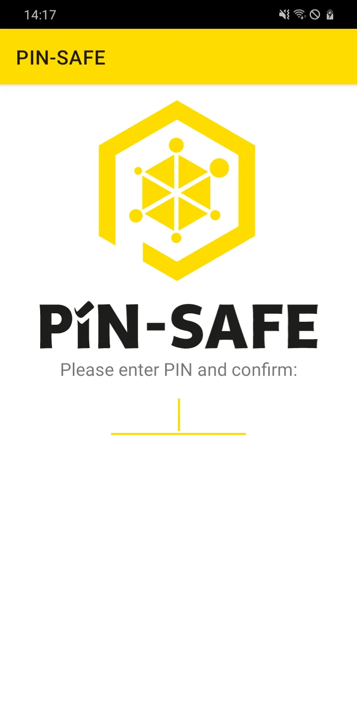 PIN-SAFE - offline data safe | Indus Appstore | Screenshot