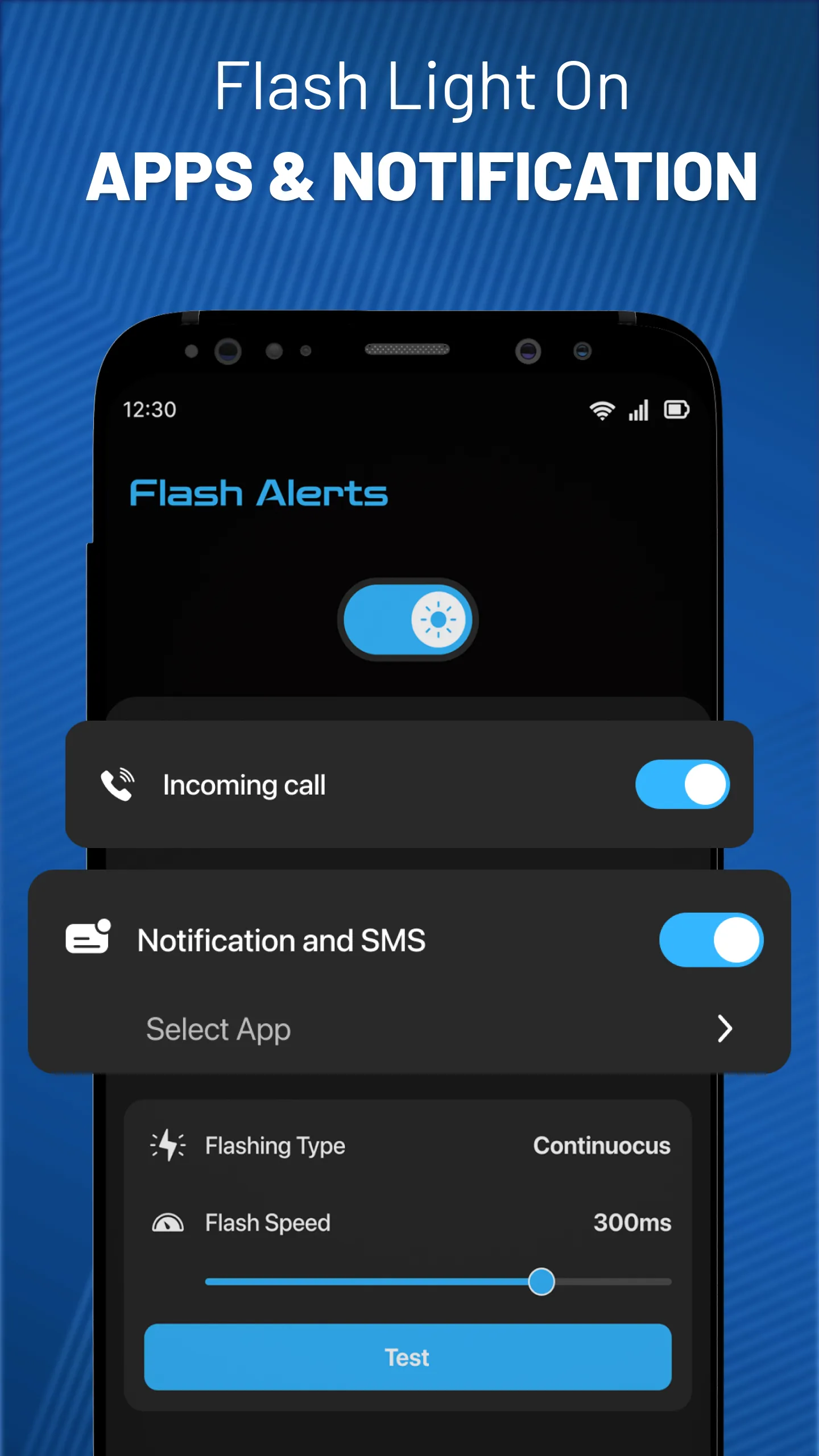 Flash Alert - Call & SMS | Indus Appstore | Screenshot
