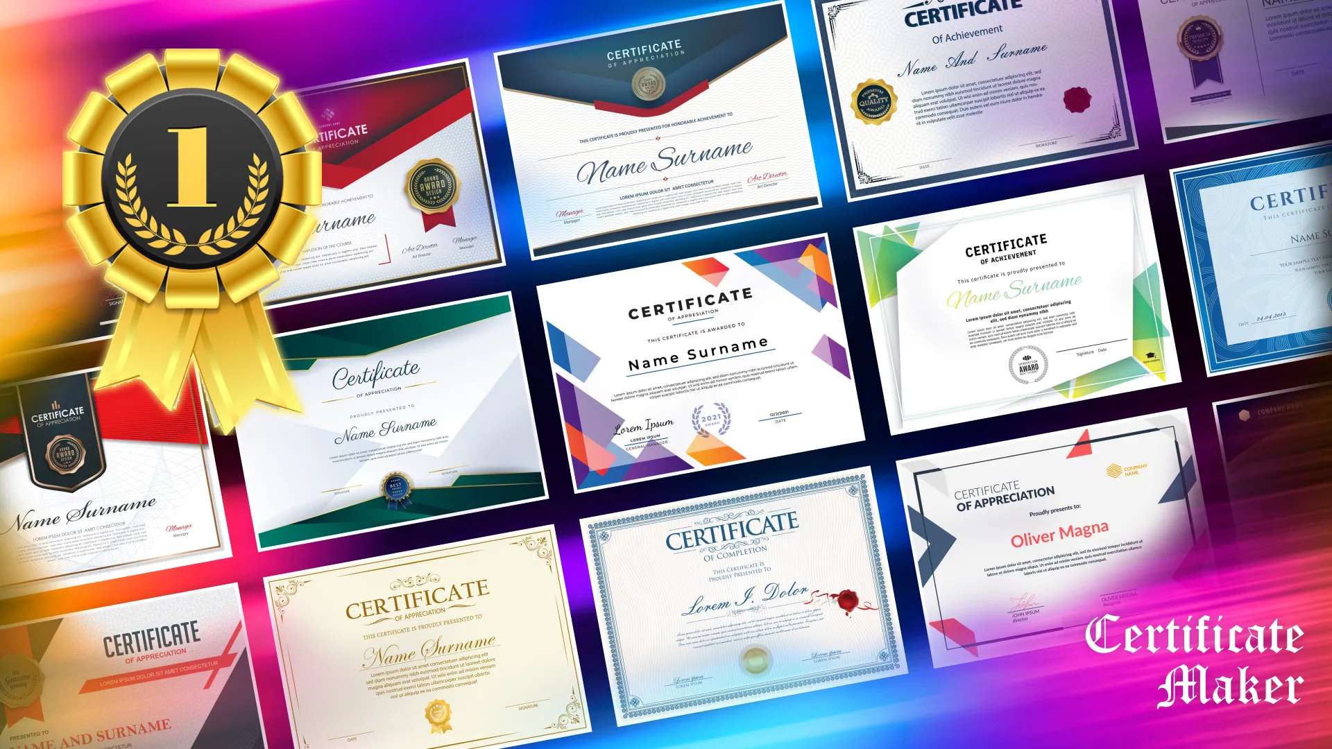 Certificate Designer & Maker | Indus Appstore | Screenshot