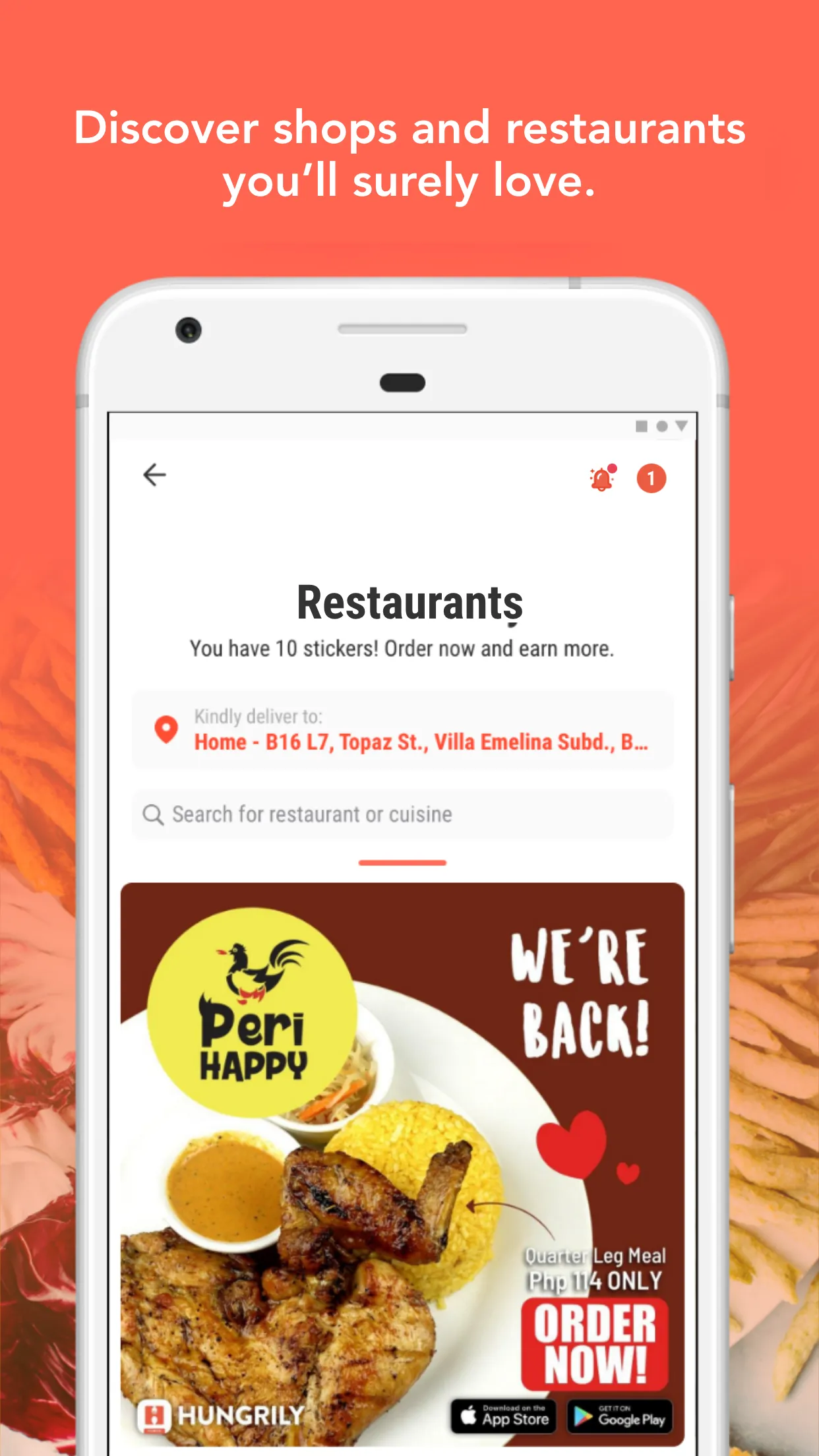 Hapidee (Formerly Hungrily) | Indus Appstore | Screenshot