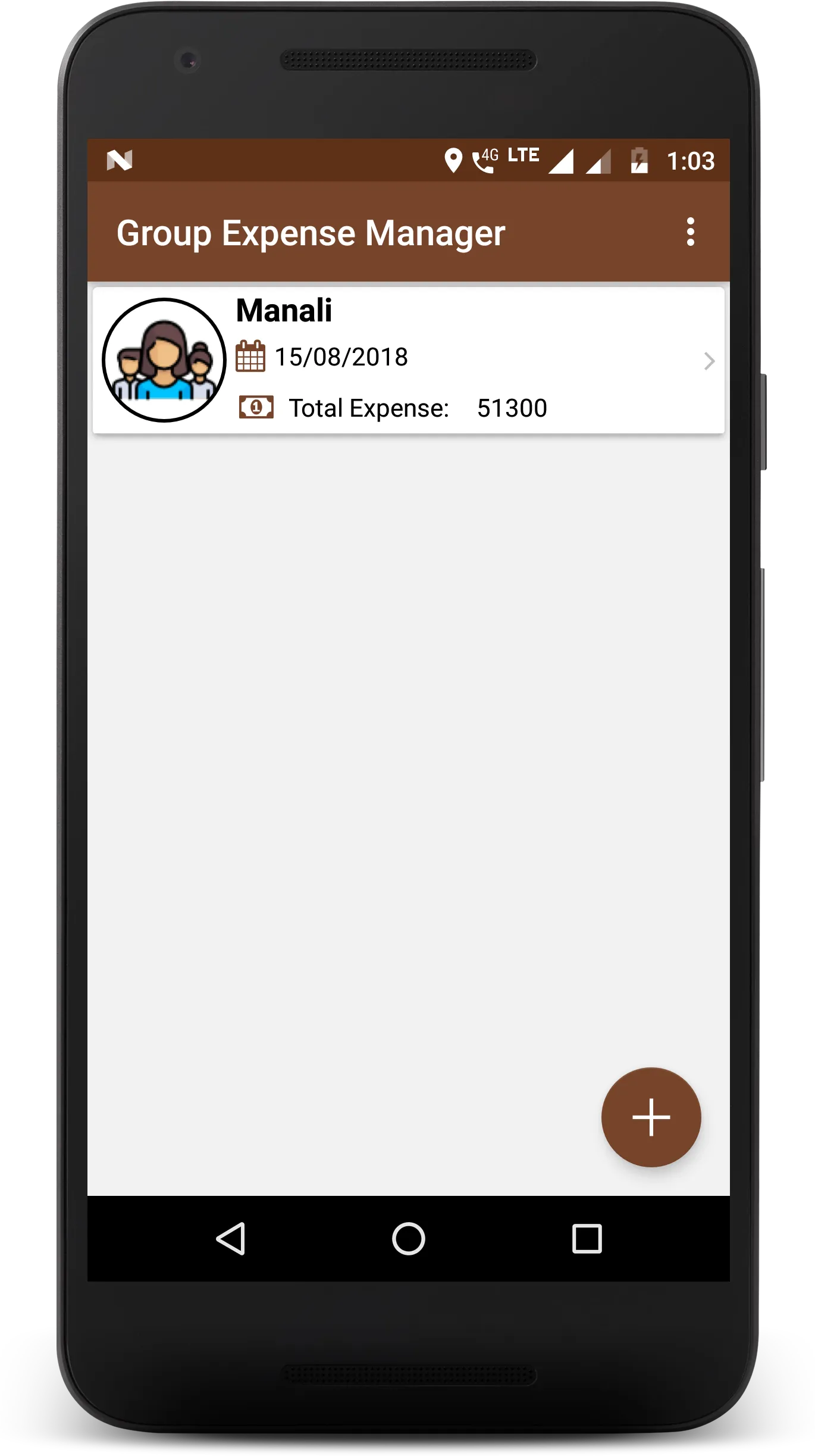 Group Expense Manager | Indus Appstore | Screenshot