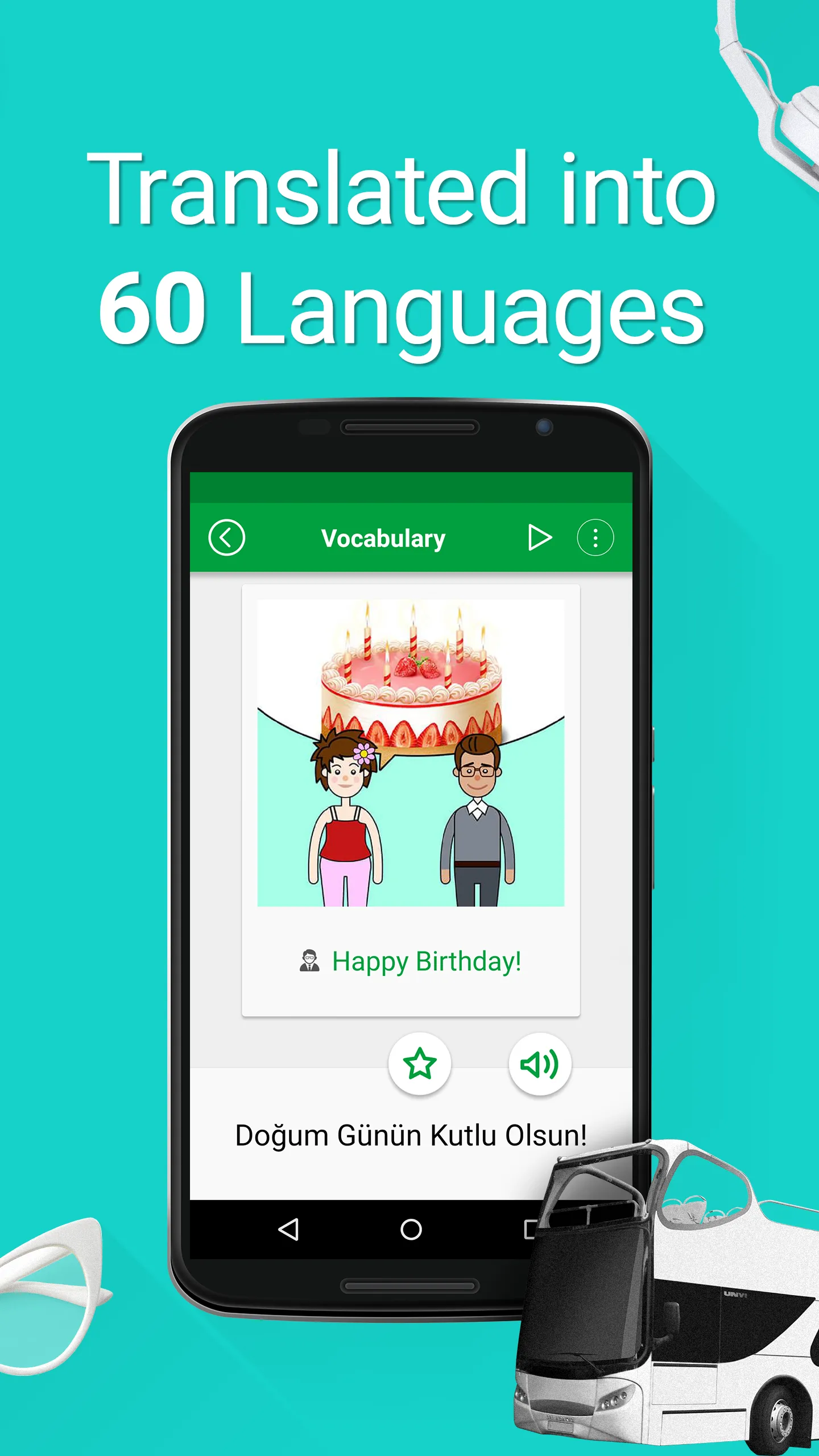 Learn Turkish - 5,000 Phrases | Indus Appstore | Screenshot