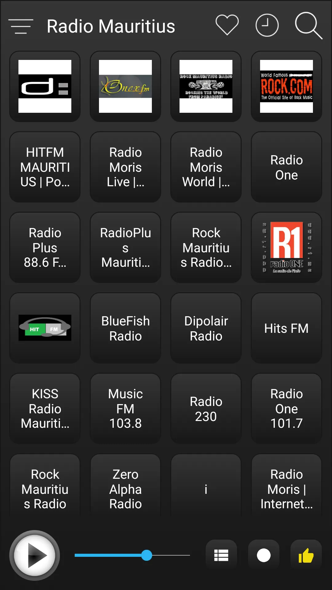 Mauritius Radio FM AM Music | Indus Appstore | Screenshot