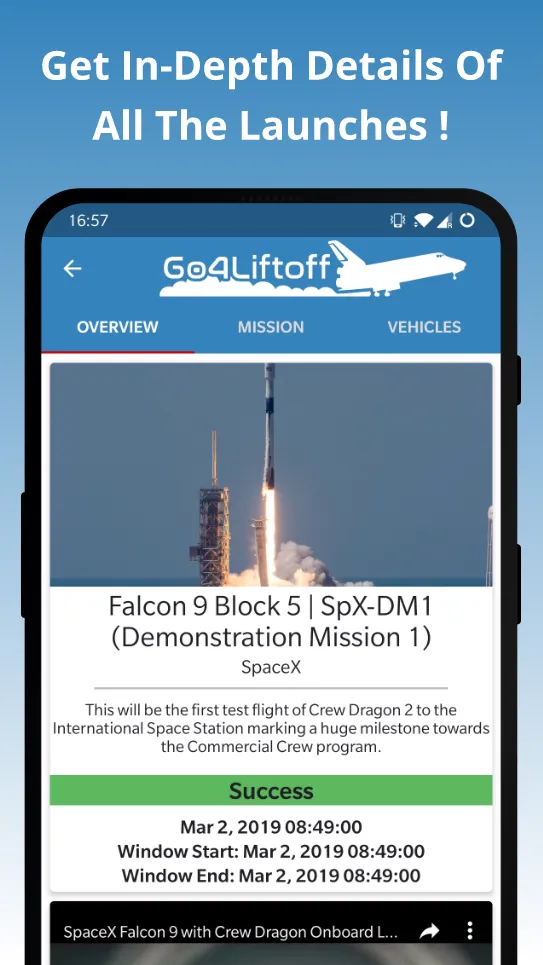 Go4Liftoff - Rocket Launches | Indus Appstore | Screenshot