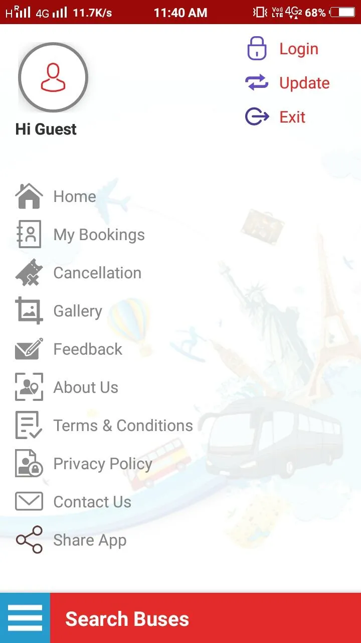 Shri Sairam Travels | Indus Appstore | Screenshot