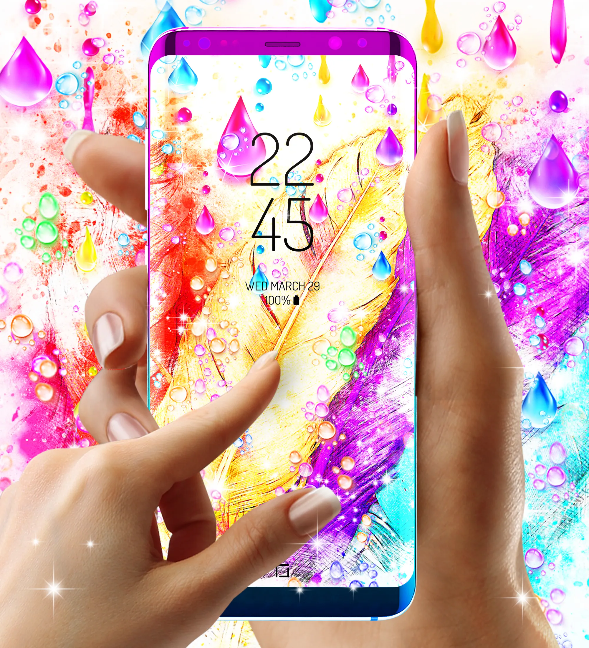 Watercolor live wallpapers | Indus Appstore | Screenshot