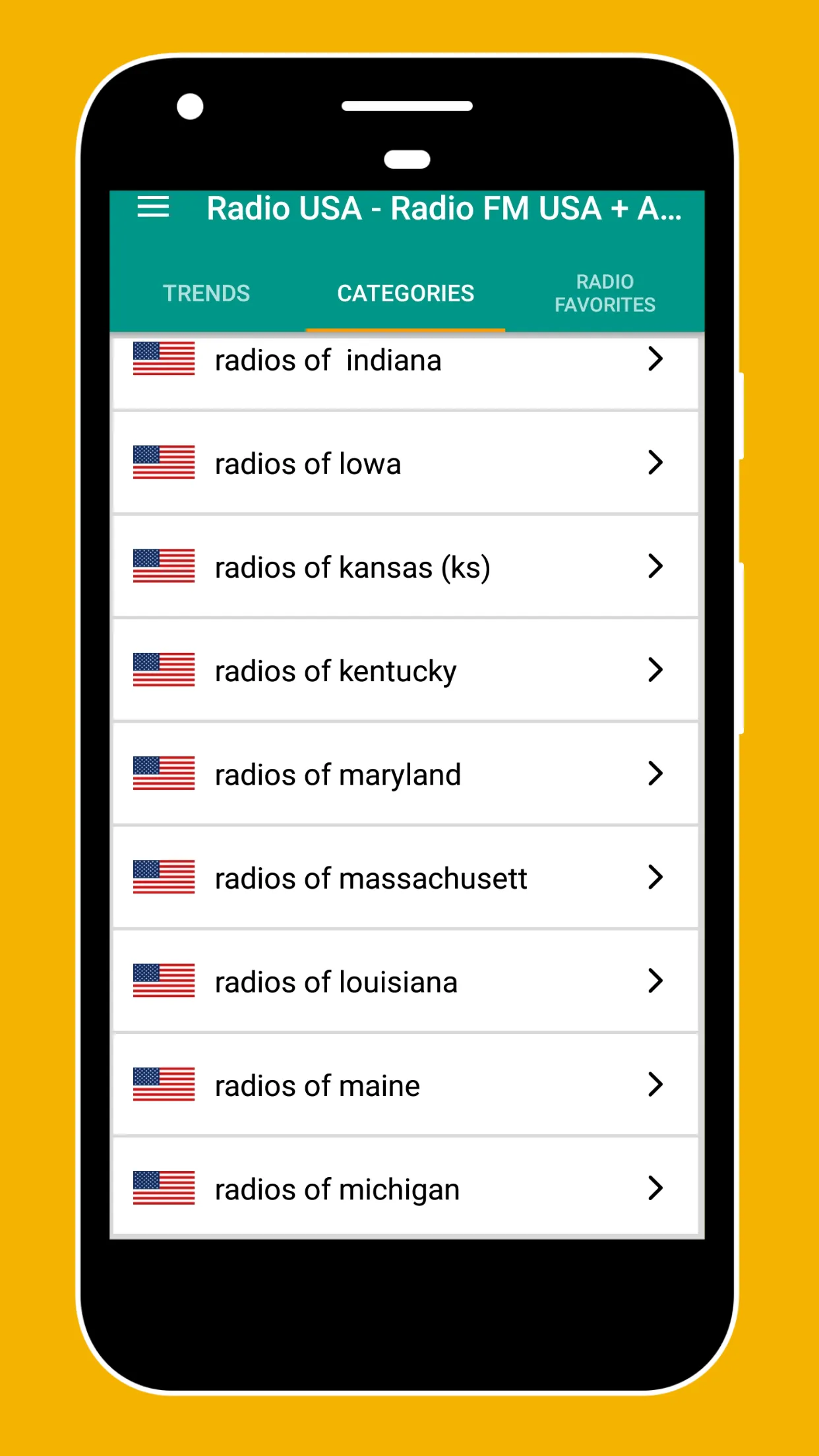 Radio USA - FM Radio Online | Indus Appstore | Screenshot