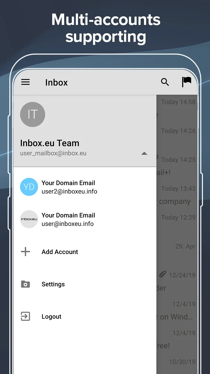 Inbox.eu - business email | Indus Appstore | Screenshot