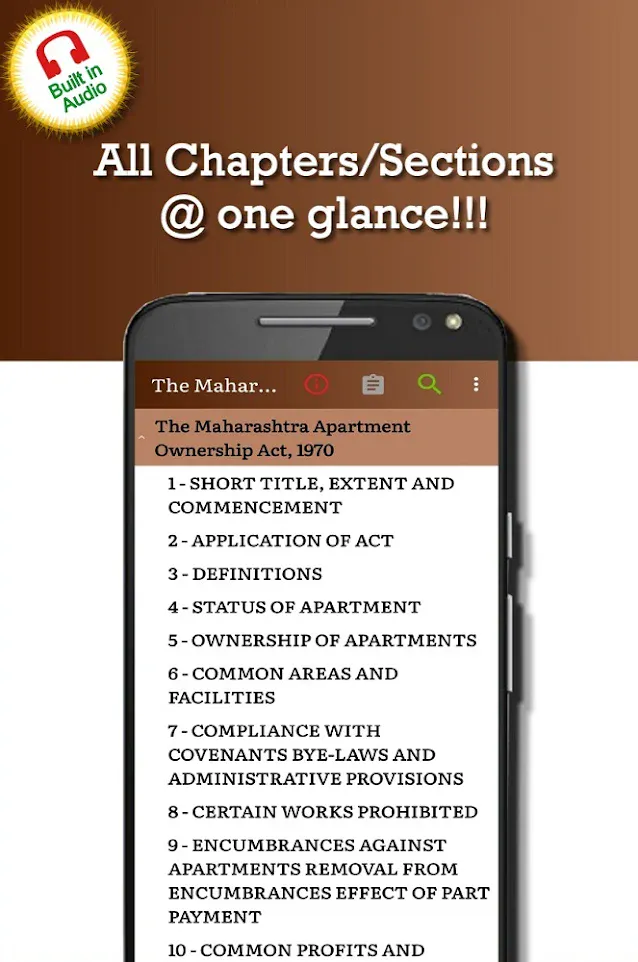 Maharashtra Apartment Ownership Act 1970 | Indus Appstore | Screenshot