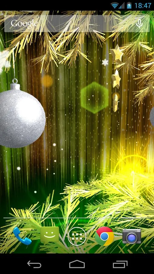 Xmas 3D live wallpaper | Indus Appstore | Screenshot