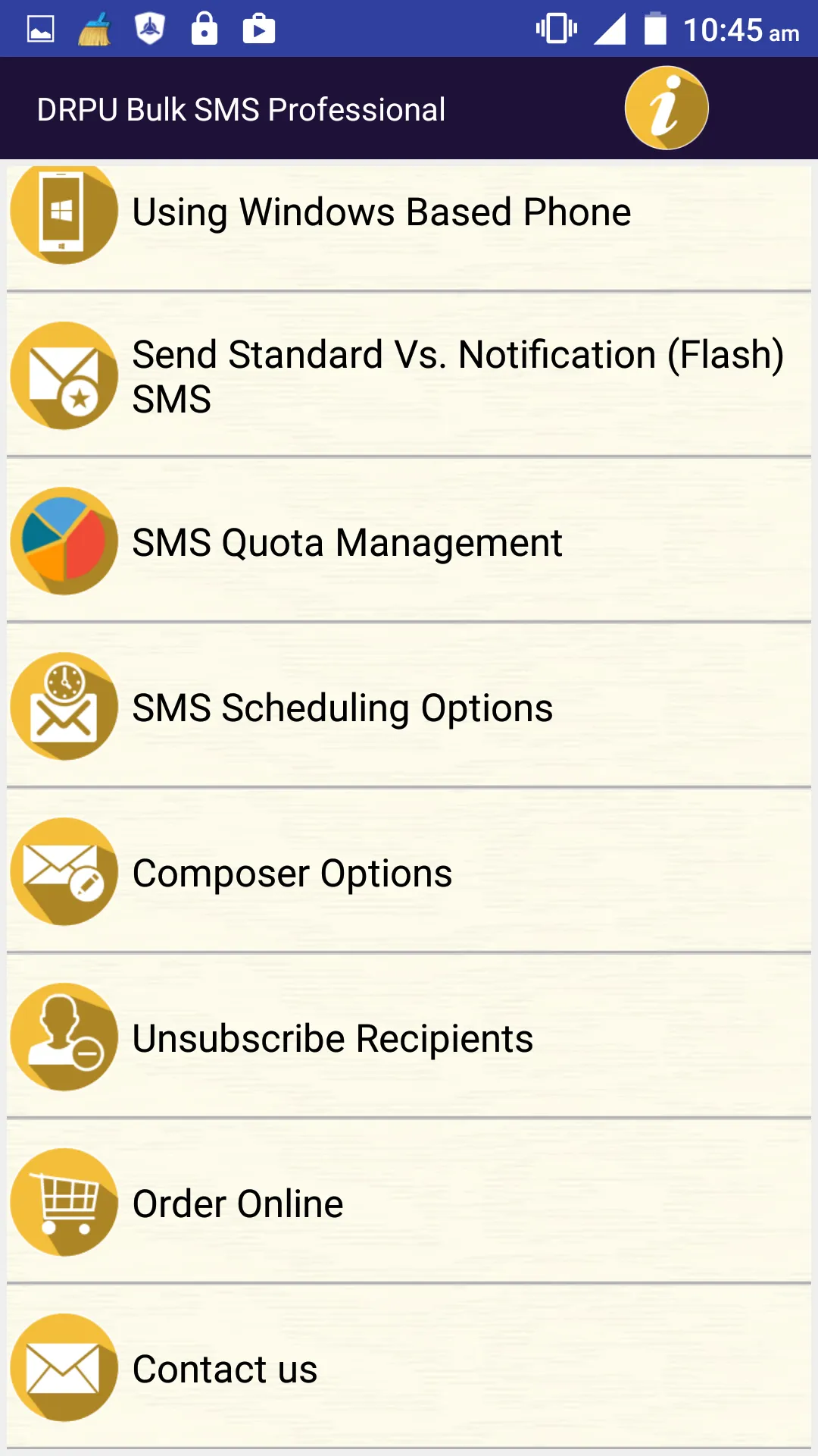 Bulk SMS Software Mobile help | Indus Appstore | Screenshot