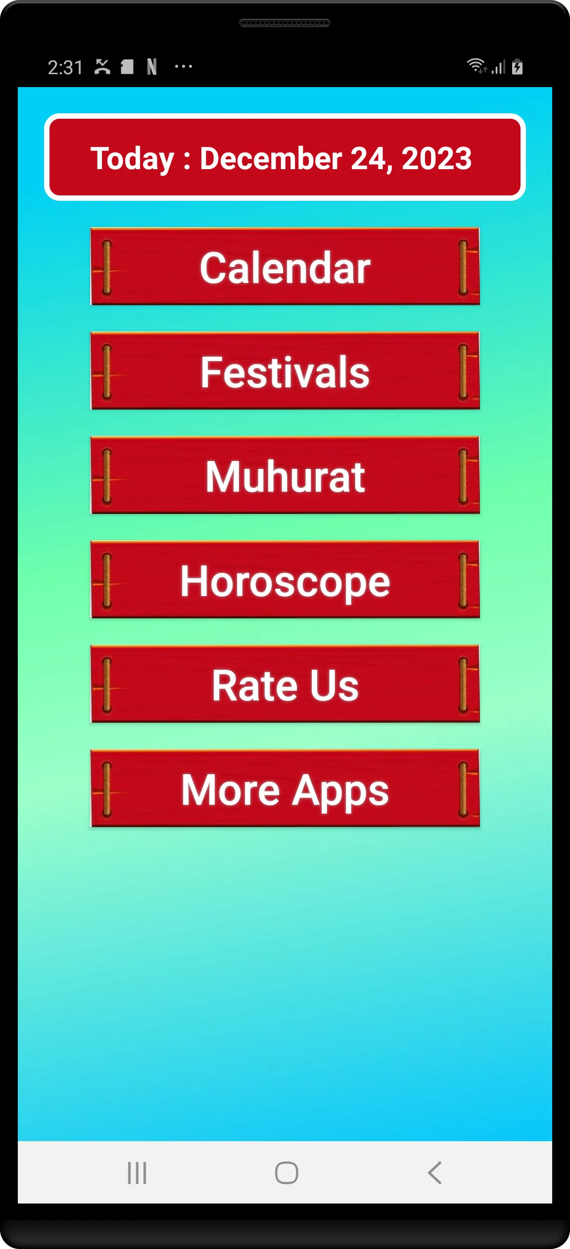 Hindi Calendar 2024 | Indus Appstore | Screenshot