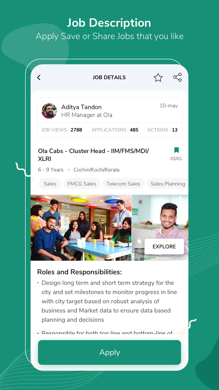 iimjobs: Management Job Search | Indus Appstore | Screenshot