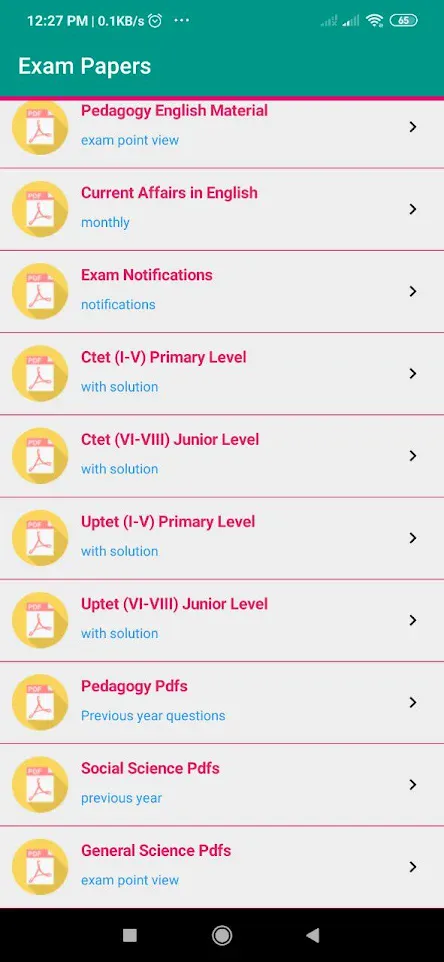 Ctet Exam Preparation in Hindi | Indus Appstore | Screenshot