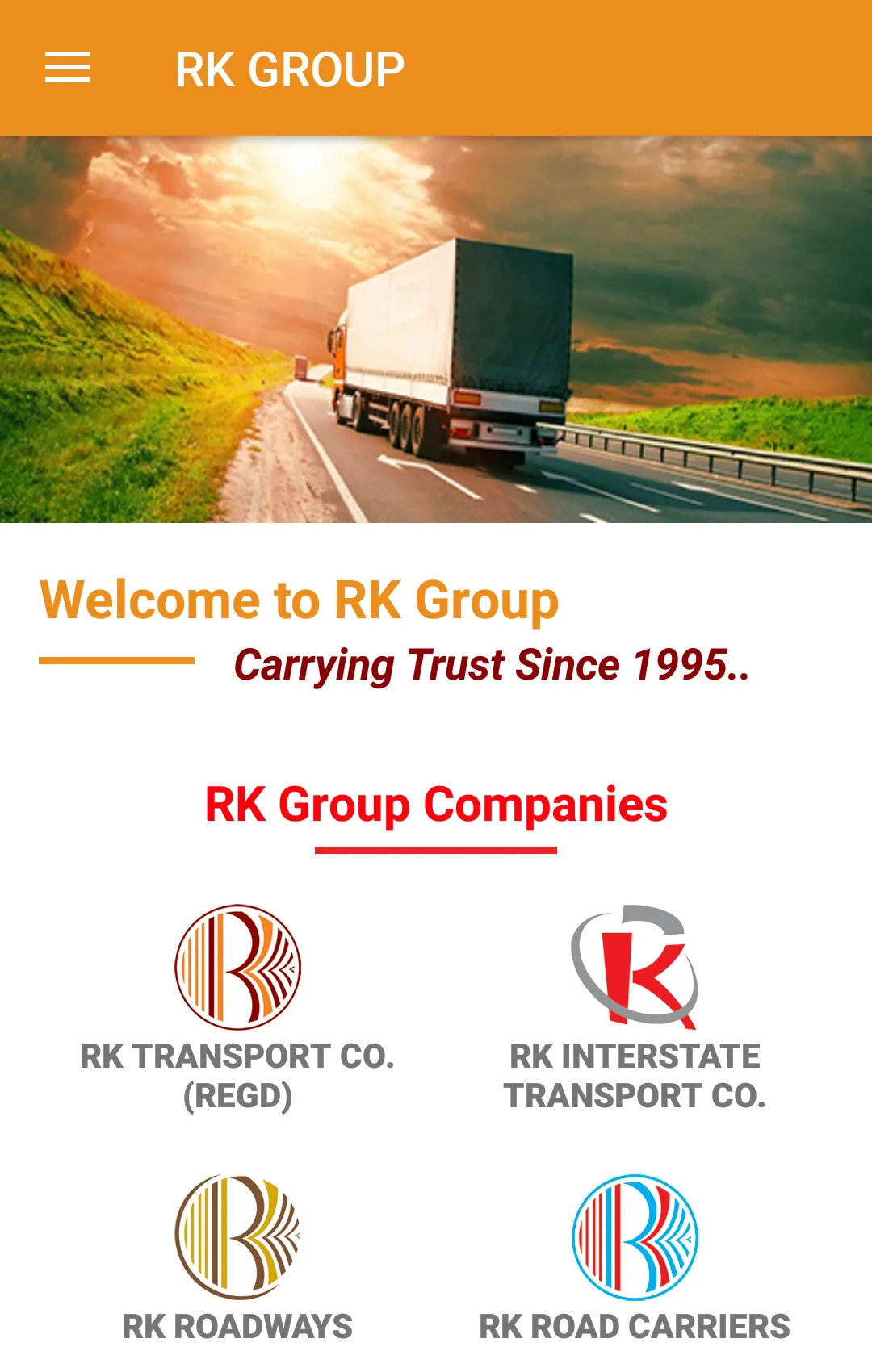 RK Transport | Indus Appstore | Screenshot