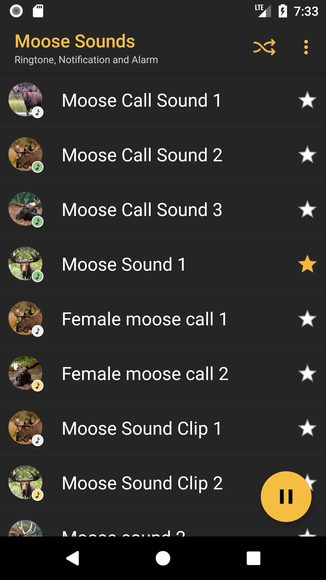 Moose Sounds | Indus Appstore | Screenshot